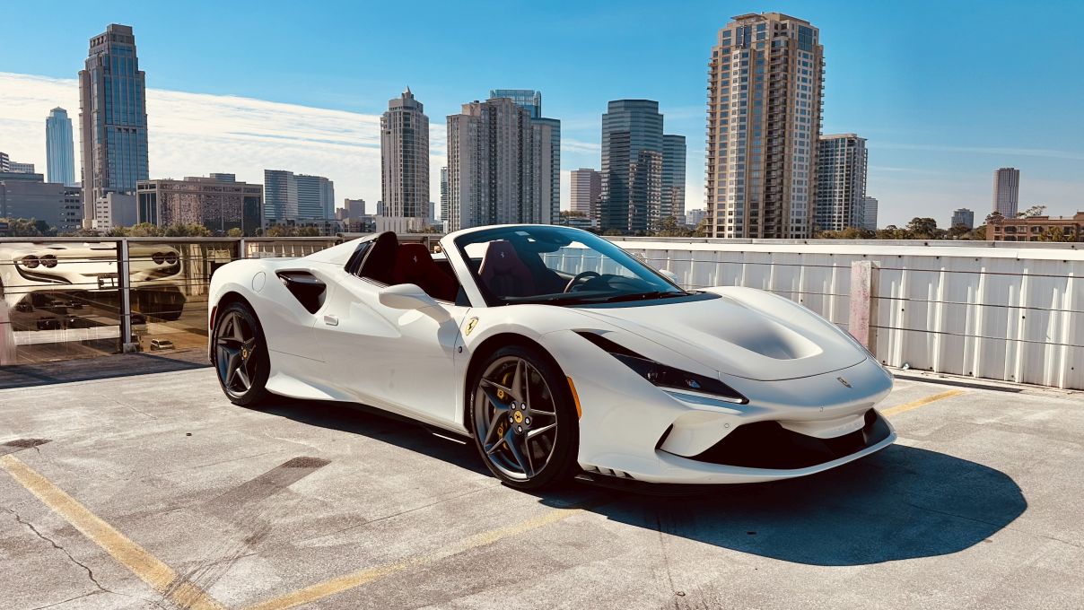 Ferrari F8 Spider Rental Houston | Uptown Exotics